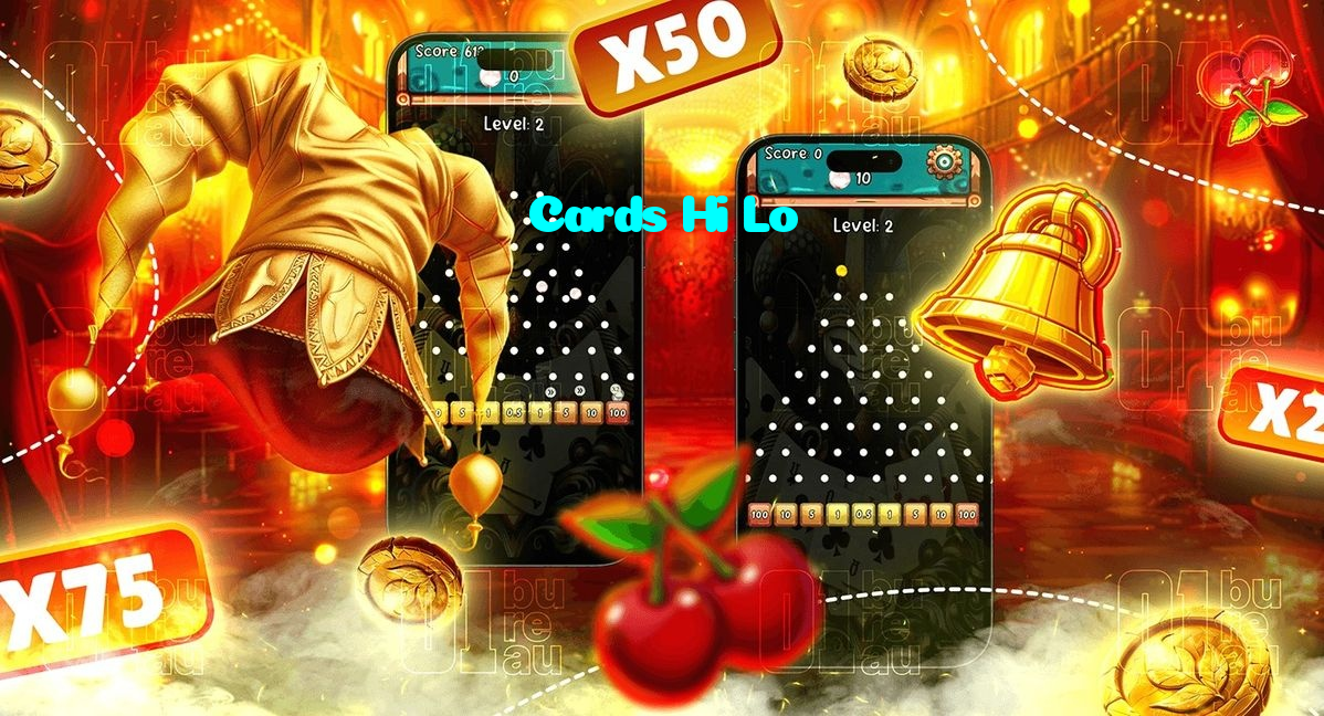 Cards Hi Lo خوش آمدید بونس +600% پیشکش موبائل ایپ کے پروموشن سیکشن میں دکھائی دیتی ہے۔